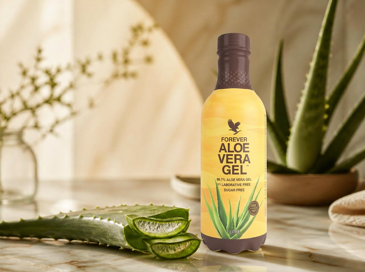 Forever Aloe Vera Gel — fra plante til flaske